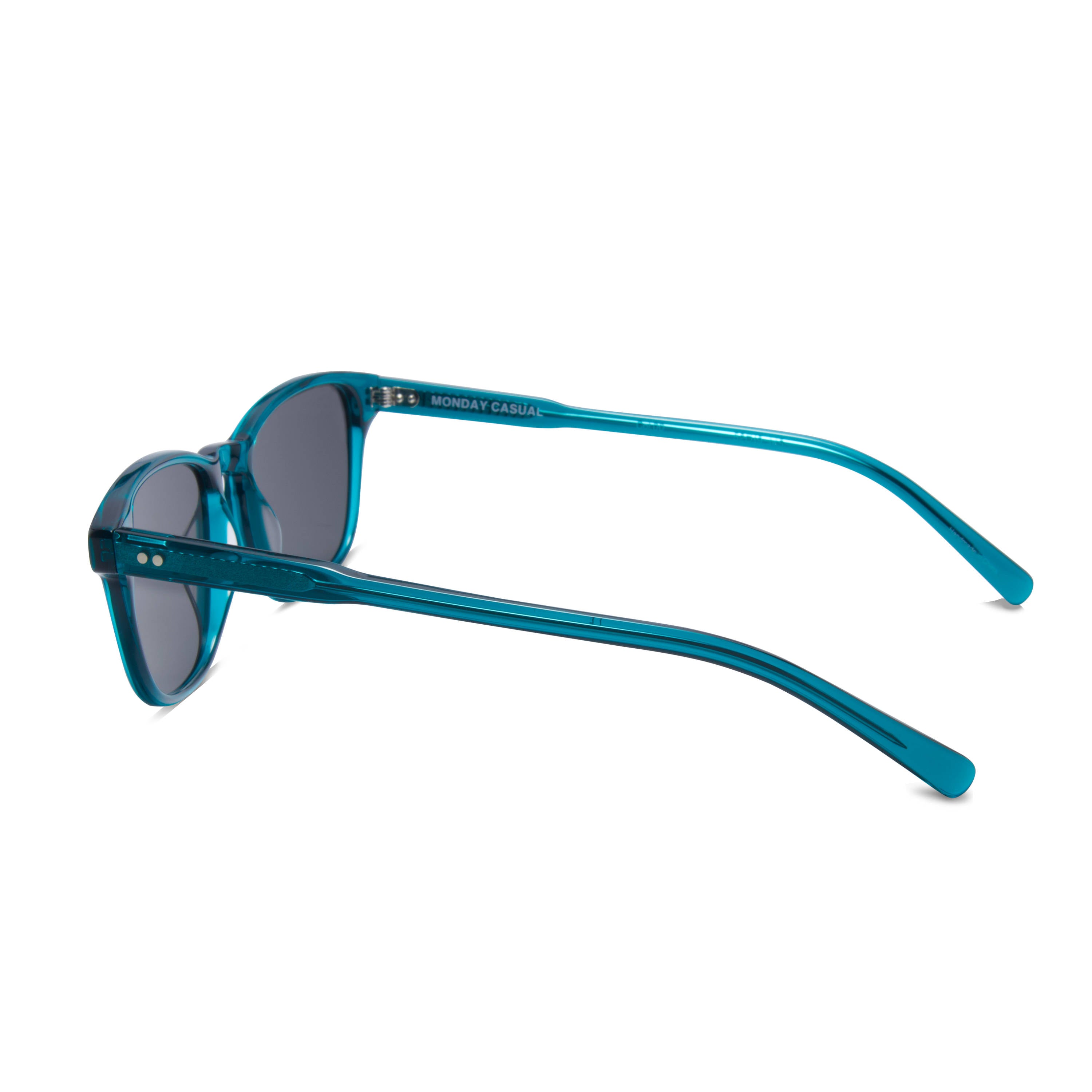 Archer sunglass prescription frame from Monday Casual in Matcha/Green acetate. Archer includes premium quality optical lenses.